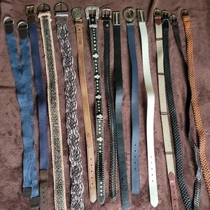 3 for $15!  15 Belts!
